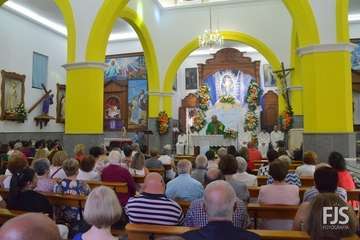 Bajada de la Virgen de las Nieves y encuentro folclórico Anzar en Lomo Magullo (Foto Francisco Javier Santana)
